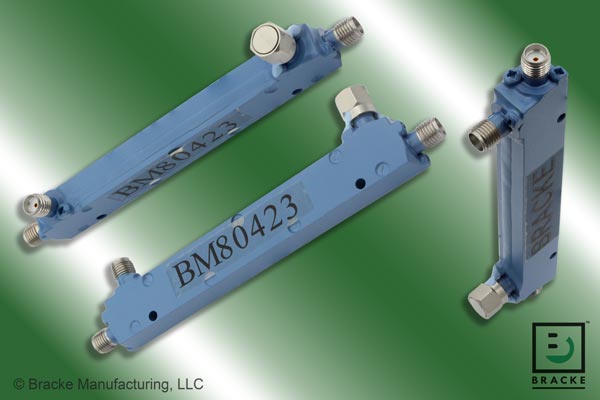 SMA female 6 dB broadband directional coupler for 0.5–2 GHz RF and microwave applications